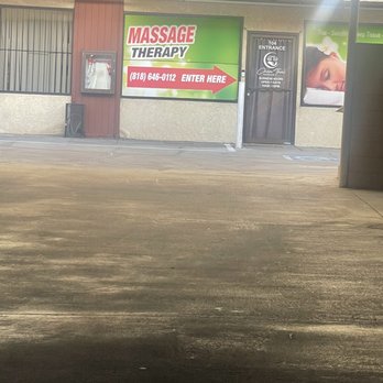 Chan Thai Massage - The back entrance - Massage Therapy Near Me - Van Nuys, California