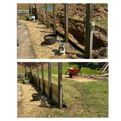 Horizons Edge - Repairing an old retaining wall