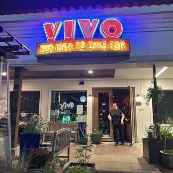 Vivo - The front of Leo's very nice place packed - Tex-Mex Near Me - Austin, Texas