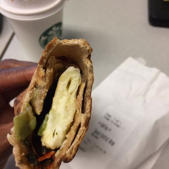 Starbucks - Oh, we have an empty/hollow feta wrap this was my breakfast... Not - Coffee & Tea Near Me - Long Beach, California Starbucks - Oh, we have an empty/hollow feta wrap this was my breakfast... Not - Coffee & Tea Near Me - Long Beach, California