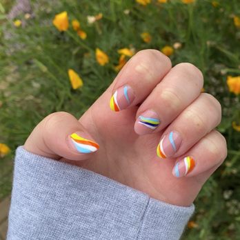 Kathy's Nail - Tee did an amazing job on my marble nails - Nail Salons Near Me - Rocklin, California Kathy's Nail - Tee did an amazing job on my marble nails - Nail Salons Near Me - Rocklin, California