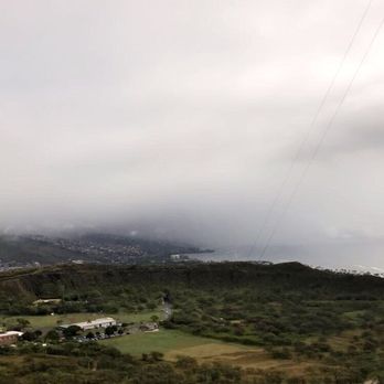 Diamond Head State Monument - A little cloudy of a view but still priceless - Parks Near Me - Honolulu, Hawaii