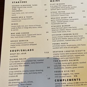The Monkey Cat - Menu August 2024 - New American Near Me - Auburn, California