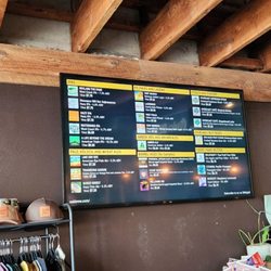 Oakshire Beer Hall - Beer board