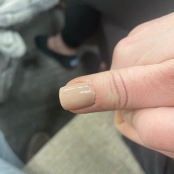 Polished Five Star - Blood mixed in the gel - Nail Salons Near Me - Jackson, Tennessee