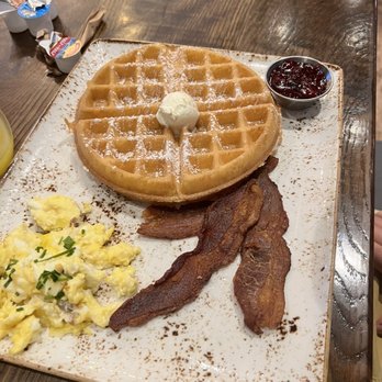 First Watch - Waffle and scrambled eggs - Breakfast & Brunch Near Me - Jacksonville, Florida