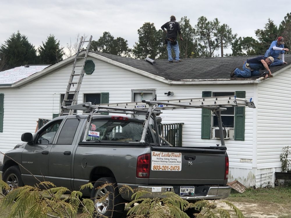 Slide of Butler Roofing