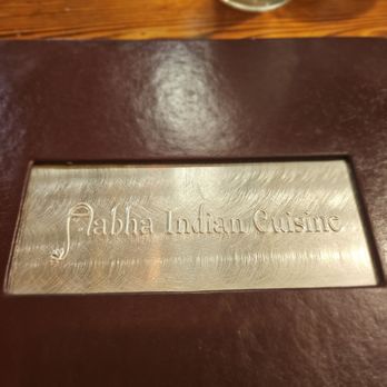 Aabha Indian Cuisine - Menu cover - Indian Near Me - Carmel, California Aabha Indian Cuisine - Menu cover - Indian Near Me - Carmel, California