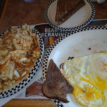 Black Bear Diner - Complimentary hash browns because they gave me home potatoes in my order instead of hash browns that I ordered - Breakfast & Brunch Near Me - Vista, California Black Bear Diner - Complimentary hash browns because they gave me home potatoes in my order instead of hash browns that I ordered - Breakfast & Brunch Near Me - Vista, California