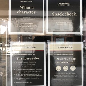 Cinemark 16 - Some good info to look at before safely returning - Cinema Near Me - Provo, Utah
