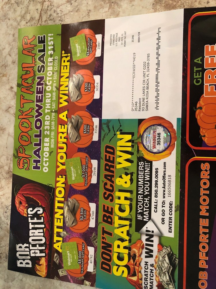 BOB PFORTE MOTORS Updated June 2024 1367 US Hwy 331 S, DeFuniak