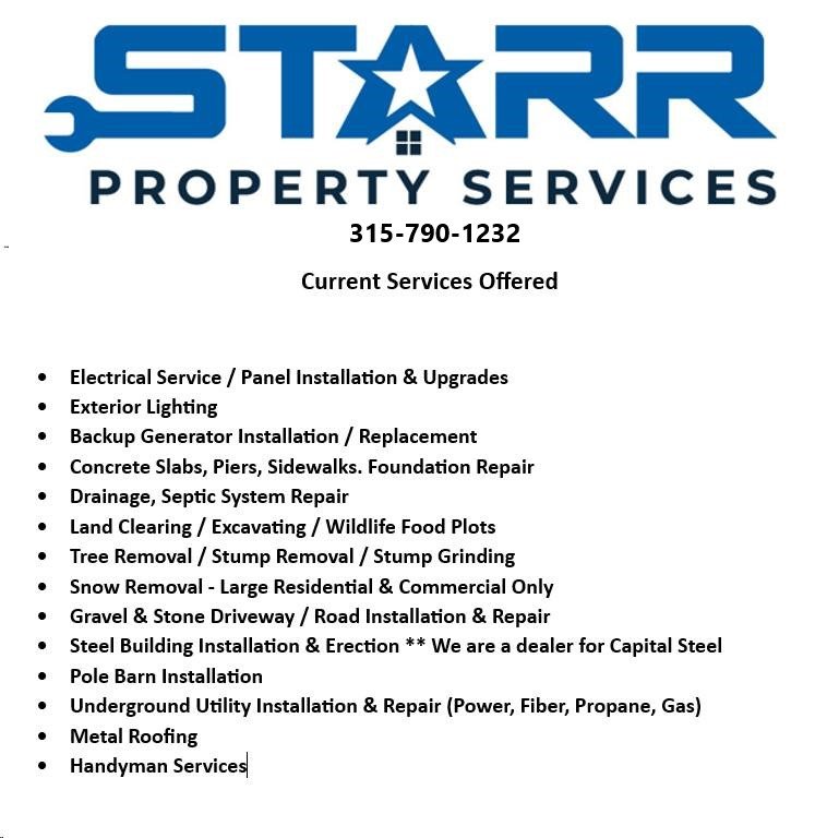 Slide of STARR Property Services