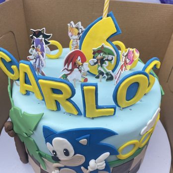 Sweet Dreams Bakery - Custom Sonic Cake   Mixed Berry - Bakeries Near Me - Colma, California