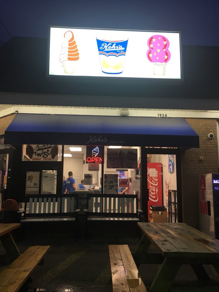 KOHR’S FROZEN CUSTARD Updated September 2024 1956 Rt 35, Toms River