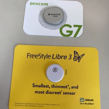In Control Diabetes Learning and Resource Center - Sample showing the new smaller size! Dexacom G7 and Freestyle Libre3 - Health & Medical Near Me - Honolulu, Hawaii In Control Diabetes Learning and Resource Center - Sample showing the new smaller size! Dexacom G7 and Freestyle Libre3 - Health & Medical Near Me - Honolulu, Hawaii