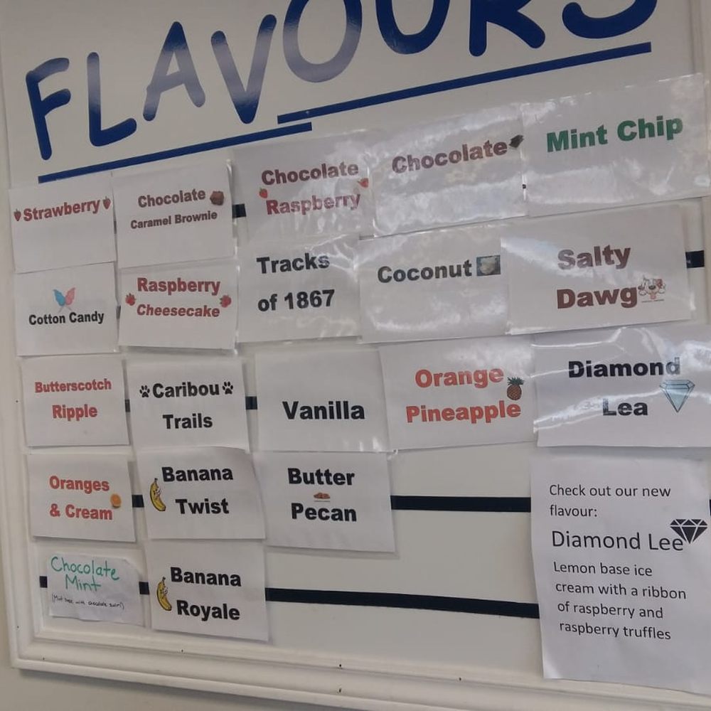 Flavours of the day