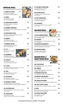 Menu photo 3 Hana Maru Garden Grove, CA Menu photo 3 Hana Maru Garden Grove, CA