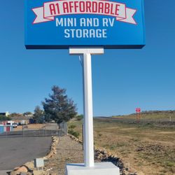 A-1 Affordable Mini & RV Storage - Highway sign