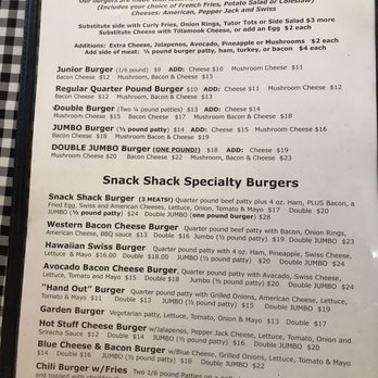 Snack Shack - Diners Near Me - Eugene, Oregon