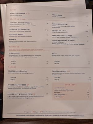 Menu photo 1 Milestone's Grill and Bar Pointe-Claire, QC