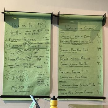 Idle Beer & Wine - Menu - Beer, Wine & Spirits Near Me - Portland, Oregon Idle Beer & Wine - Menu - Beer, Wine & Spirits Near Me - Portland, Oregon