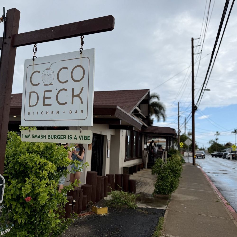 Coco Deck - Mexican Near Me - Lahaina, Hawaii