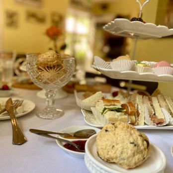 Tea List - High Tea (pictured: house made dairy free scone) - Coffee & Tea Near Me - Davis, California Tea List - High Tea (pictured: house made dairy free scone) - Coffee & Tea Near Me - Davis, California