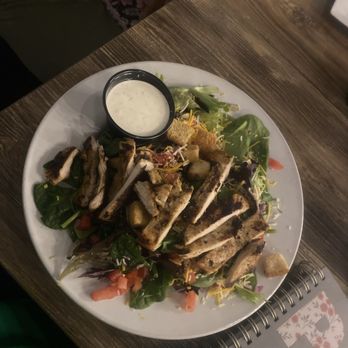 Charred Oak Kitchen and Bar - Grilled chicken salad - New American Near Me - Columbus, Georgia Charred Oak Kitchen and Bar - Grilled chicken salad - New American Near Me - Columbus, Georgia
