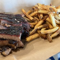Mission BBQ - Brisket and fries