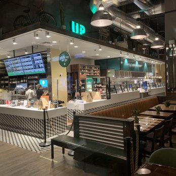 Urban Plates - Waiting area for order and take out - New American Near Me - Long Beach, California Urban Plates - Waiting area for order and take out - New American Near Me - Long Beach, California