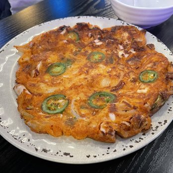 88 Pocha - KIMCHI SQUID PANCAKE - Korean Near Me - Gardena, California