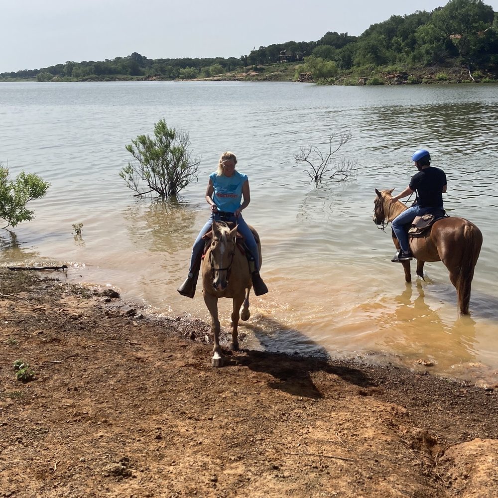 Widowmaker Trail Rides - My son & I on the edge of lake grapevine - Horseback Riding Near Me - Southlake, Texas Widowmaker Trail Rides - My son & I on the edge of lake grapevine - Horseback Riding Near Me - Southlake, Texas