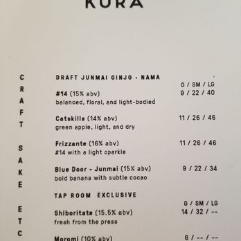 Brooklyn Kura - Breweries Near Me - Brooklyn, New York