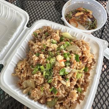 The Hibachi - Chef's fried rice with spam and sausage - Seafood Markets Near Me - Kailua, Hawaii The Hibachi - Chef's fried rice with spam and sausage - Seafood Markets Near Me - Kailua, Hawaii