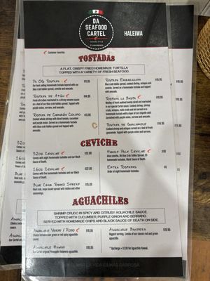 Menu photo 1 Da Seafood Cartel Haleiwa, HI Menu photo 1 Da Seafood Cartel Haleiwa, HI