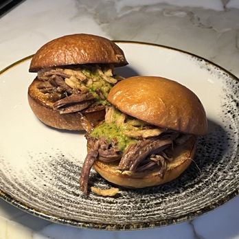 The Pressroom - Happy hour short rib sliders: $12. - Cocktail Bars Near Me - San Jose, California The Pressroom - Happy hour short rib sliders: $12. - Cocktail Bars Near Me - San Jose, California