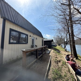High Five Coffee - Riverside - The back of the coffee shop - Coffee & Tea Near Me - Woodfin, North Carolina