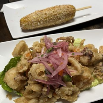 Las Brasas - Calamari & Shrimp Frito - Latin American Near Me - Decatur, Georgia