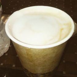 Andiamo Cafe - White chocolate raspberry specialty drink.