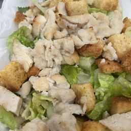"Chicken" Caesar salad "Chicken" Caesar salad