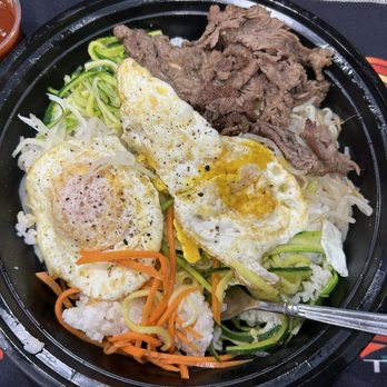 Koreana Korean BBQ - Had to add at home, egg was small & not cook over easy as I asked for - Korean Near Me - Fairfield, California Koreana Korean BBQ - Had to add at home, egg was small & not cook over easy as I asked for - Korean Near Me - Fairfield, California