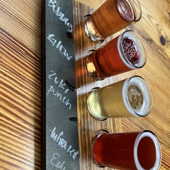Rhinegeist Brewery - My beer flight. Zuki Punch was my fave - Breweries Near Me - Cincinnati, Ohio Rhinegeist Brewery - My beer flight. Zuki Punch was my fave - Breweries Near Me - Cincinnati, Ohio