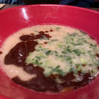 Ippudo San Francisco - Akamuru Modern Ramen (I ordered with extra pork and without noodles) - Ramen Near Me - San Francisco, California Ippudo San Francisco - Akamuru Modern Ramen (I ordered with extra pork and without noodles) - Ramen Near Me - San Francisco, California