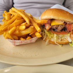Galaxy Hamburgers - Bacon burger combo