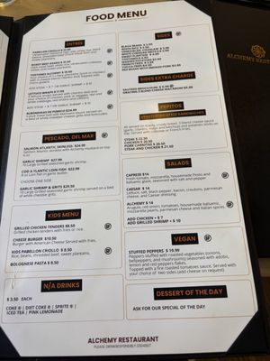 Menu photo 3 Alchemy Restaurant Prospect, KY