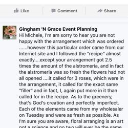 Gingham N' Grace Flower Shoppe