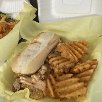 S.S. Bertram Land and Sea - More delicious food!! A hot dog with all the fixings!! - Food Trucks Near Me S.S. Bertram Land and Sea - More delicious food!! A hot dog with all the fixings!! - Food Trucks Near Me