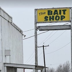 J and S Grocery and Grill - business' landmark sign, located alongside U.S. Highway 70