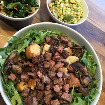 Olive & Thyme - Steak salad with sides - Sandwiches Near Me - Toluca Lake, California Olive & Thyme - Steak salad with sides - Sandwiches Near Me - Toluca Lake, California