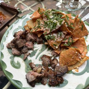 The Hideaway - Wagyu chilaquiles - Steakhouses Near Me - Beverly Hills, California